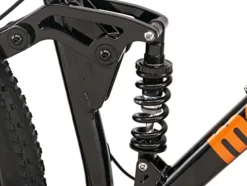 Mongoose Impasse 3.0 Dual Suspension Mountain Bike Black/Orange