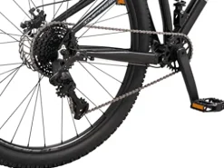 Mongoose Impasse 2.0 Mountain Bike 8-Speed Full Suspension 29-Inch Black/Blue