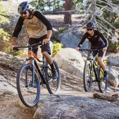 Mongoose Impasse 2.0 Mountain Bike 8-Speed Full Suspension 29-Inch Black/Blue