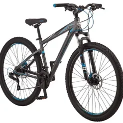 Mongoose Impasse HD Mountain Bike Aluminum Frame Twist Shifters 29-Inch Wheels Charcoal