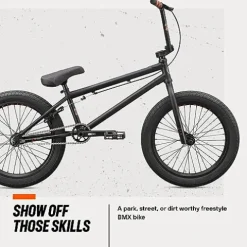 Mongoose Legion L500 Freestyle BMX Bike 20-Inch Black