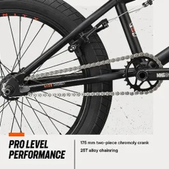 Mongoose Legion L500 Freestyle BMX Bike 20-Inch Black