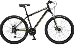 Mongoose Montana Sport Mountain Bike 21-Speed 27.5″ Black