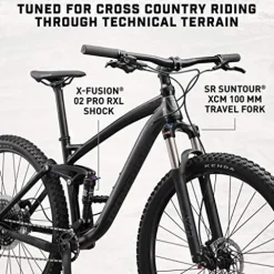 Mongoose Salvo Comp Adult Mountain Bike 29-inch 12-Speed Black