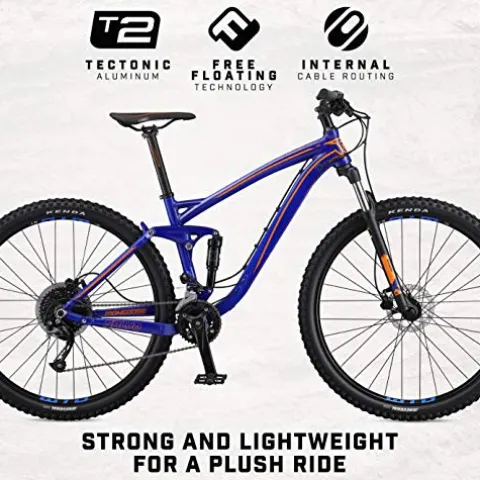 Mongoose Salvo Sport Adult Mountain Bike 29-inch Blue