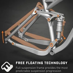 Mongoose Salvo Trail Adult Mountain Bike 29-inch 18-Speed Aluminum Frame Disc Brakes Orange