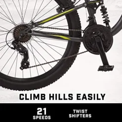 Mongoose Status 2.4 Mountain Bike Dual Suspension Dark Silver