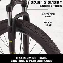 Mongoose Status 2.4 Mountain Bike Dual Suspension Dark Silver