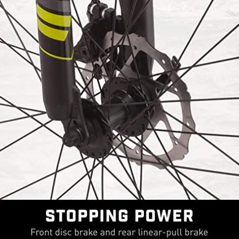 Mongoose Status 2.4 Mountain Bike Dual Suspension Dark Silver