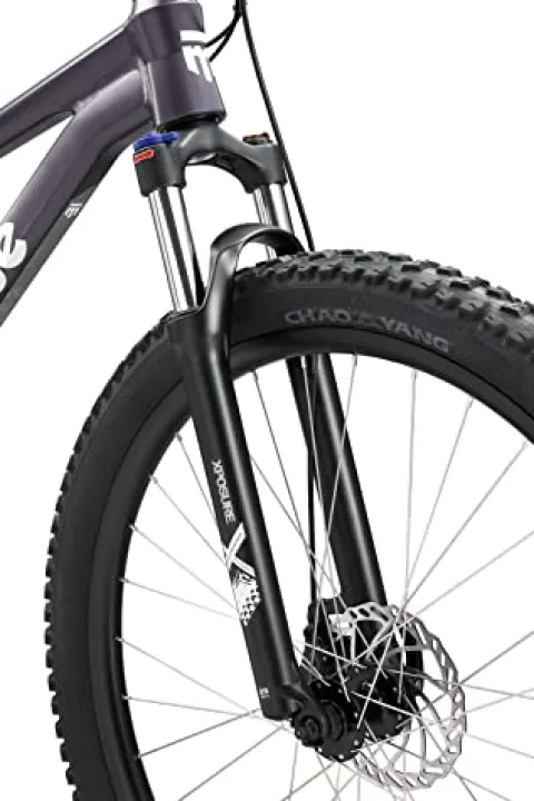 Mongoose Switchback 1 Mountain Bike 8-Speed Drivetrain 27.5-Inch Wheels Purple