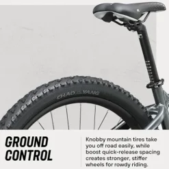 Mongoose Switchback 2 Mountain Bike 9-Speed 29-Inch Wheels Medium Grey