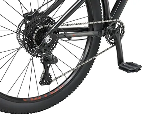 Mongoose Switchback 3 Mountain Bike 10-Speed Drivetrain 29-Inch Matte Black