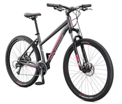 Mongoose Switchback Comp Hardtail Mountain Bike 18-Speed 27.5-Inch Medium Grey