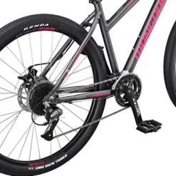 Mongoose Switchback Comp Hardtail Mountain Bike 18-Speed 27.5-Inch Medium Grey