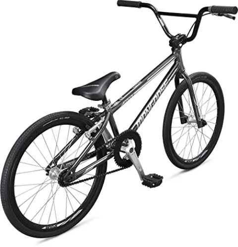 Mongoose Title Expert BMX Race Bike 20-inch Wheels Lightweight Tectonic T1 Aluminum Frame Black