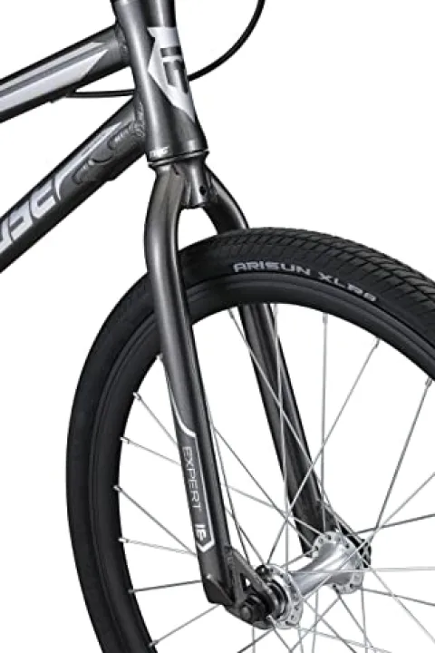 Mongoose Title Expert BMX Race Bike 20-inch Wheels Lightweight Tectonic T1 Aluminum Frame Black