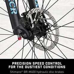 Mongoose Tyax Expert Mountain Bike 29-Inch Wheels Tectonic T2 Aluminum Frame Hydraulic Disc Brakes Mens Large Black/Blue