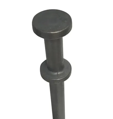 Moose Supply Double Head Heavy Duty Steel Tent Stakes 40 Inch 50-Pack