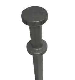 Moose Supply Double Head Heavy Duty Steel Tent Stakes 3/4 x 36 Inch 100-Pack