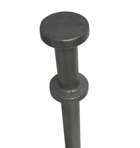 Moose Supply Double Head Heavy Duty Steel Tent Stakes 3/4 x 36 Inch 100-Pack