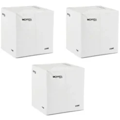 Morrell 24″ Heavy Duty Commercial Indoor Archery Target Cube White – 3 Pack