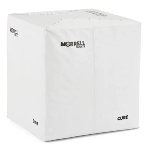 Morrell 24″ Heavy Duty Commercial Indoor Archery Target Cube White – 3 Pack