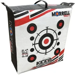 Morrell Keep Hammering Crossbow Archery Bag Target 54 lb 4 Pack White