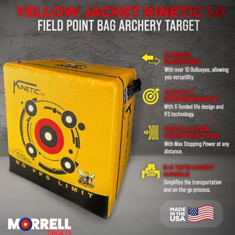 Morrell Targets 144 Jacket Kinetic Portable Archery Bag Target Yellow