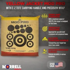 Morrell Yellow Jacket MOD Pro 3 Pack with E-Z Tote Carrying Handle and Precision Wrap Yellow