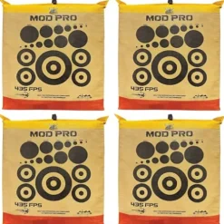 Morrell Yellow Jacket MOD Pro Archery Target with E-Z Tote Handle, 4 Pack Yellow