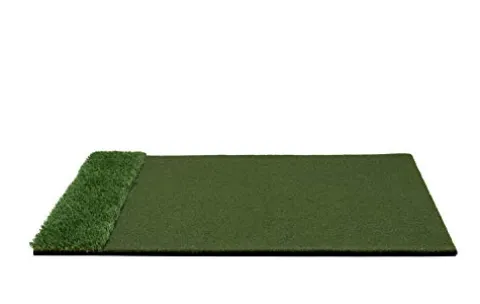 Motivo Golf StrikeDown Dual-Turf Master Golf Hitting Mat Green