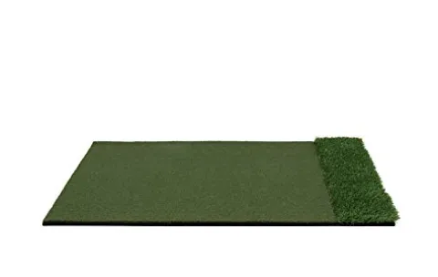 Motivo Golf StrikeDown Dual-Turf Master Golf Hitting Mat Green