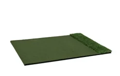 Motivo Golf StrikeDown Dual-Turf Tour Golf Hitting Mat Green