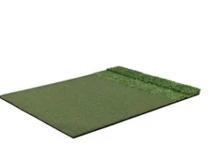 Motivo Golf StrokeSaver Tri-Turf Tour Golf Mat Green
