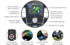 Motocaddy M7 GPS Remote Electric Golf Caddy Black