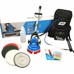 Motor Scrubber Jet Hand Held Portable Scrubber MSJET-1 Kit Blue