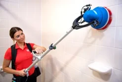 Motor Scrubber Jet Hand Held Portable Scrubber MSJET-1 Kit Blue