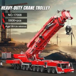 Mould King Mobile Crane Building Kit RC Model 8,506 Pieces
