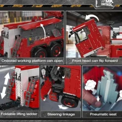 Mould King Tow Truck Technic Building Kit Red