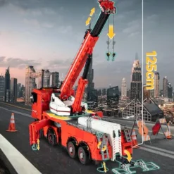 Mould King Tow Truck Technic Building Kit Red