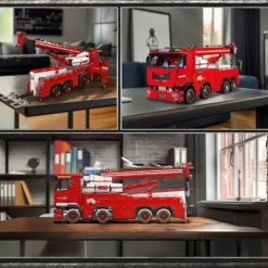 Mould King Tow Truck Technic Building Kit Red