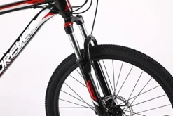 MXMO 27 Speed Adult Mountain Bike 26/27.5 Inch Aluminum Frame Dual Disc Brakes Red