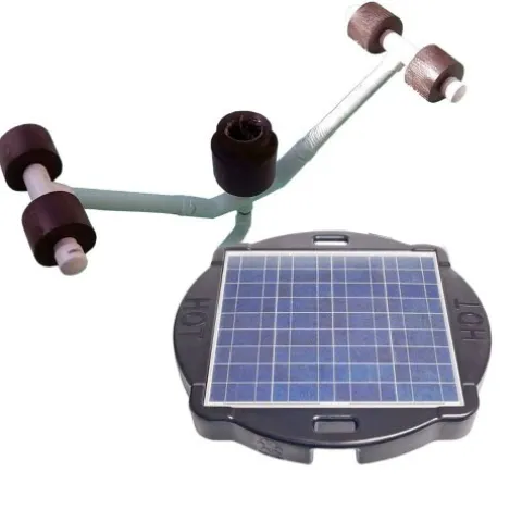 Natural Current Pond Savior Solar Powered Floating Skimmer Float