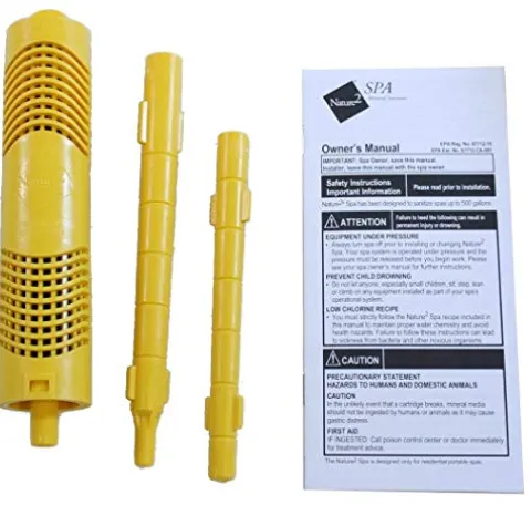 Nature2 Spa/Hot Tub Mineral Sanitizer Cartridge Sticks Multicolor