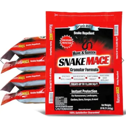 Nature’s MACE Snake Repellent Granules 125 lbs Red