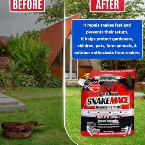 Nature’s MACE Snake Repellent Granules 125 lbs Red