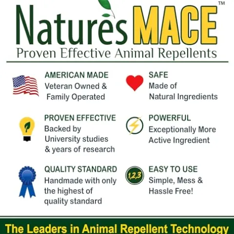 Nature’s MACE Snake Repellent Granules 125 lbs Red