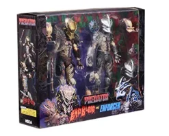 NECA Predator 7” Scale Action Figures Ultimate Bad Blood vs Enforcer 2-Pack Multi-colored