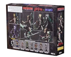 NECA Predator 7” Scale Action Figures Ultimate Bad Blood vs Enforcer 2-Pack Multi-colored
