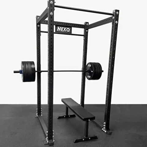 NEXO Fitness Bumper Plate Set – Premium Matte Black Finish – Cross Training Weight Plates